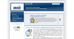 Desktop Screenshot of maix.de